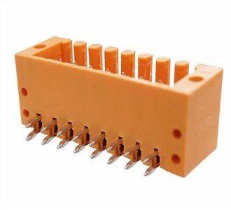 ডান কোণ পুরুষ ডাবল লেভেল 3.5 মিমি পিচ সংযোগকারী ফ্ল্যাঞ্জ সহ